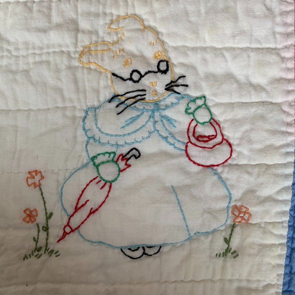Precious Antique Quilt - Picture 6 of 8